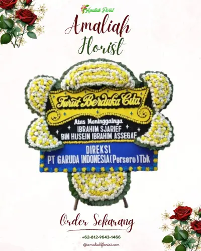 Papan Bunga Duka di Ngroto